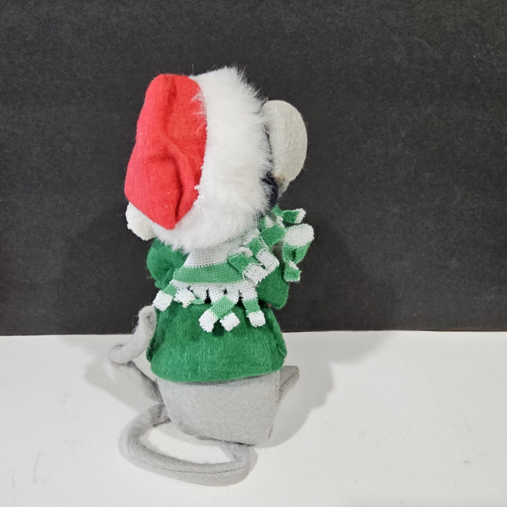 Annalee Christmas Mice with Red, Green, and Gray Accents - Picture 13 of 15